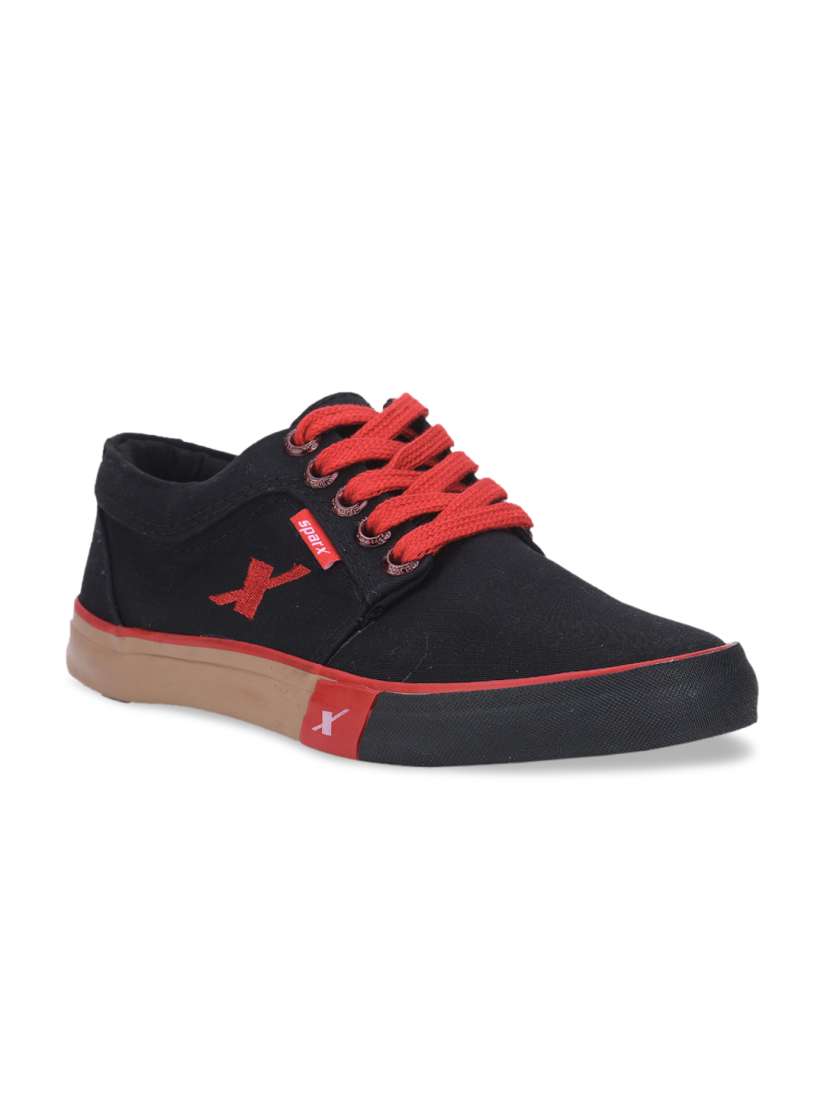 Sparx shoes black price online