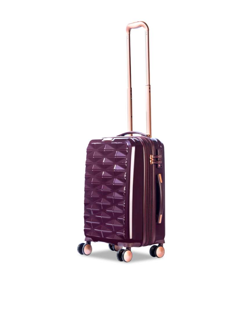 It luggage purple hard shell deals
