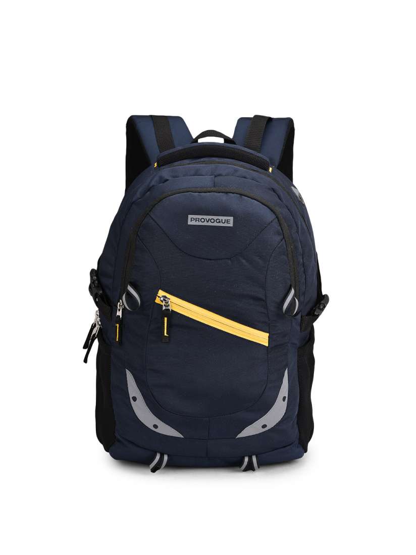 Buy Provogue Unisex Navy Blue Backpack with Compression Straps Backpacks for Unisex 14576344 Myntra