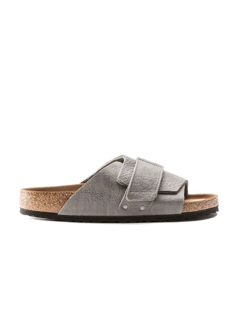Buy Birkenstock Kyoto Soft Footbed Desert Buck Whale Gray Regular 