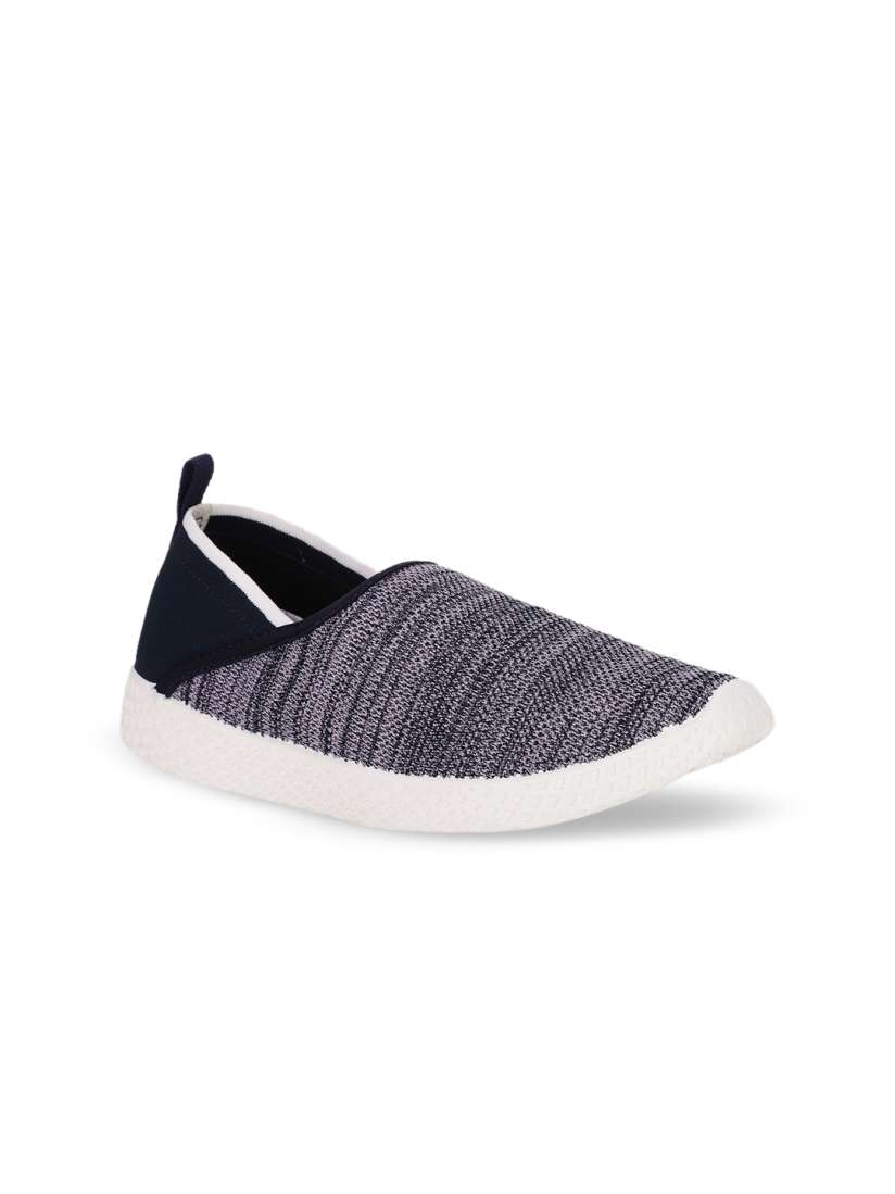 Buy Bata Women Blue Woven Design Slip On Sneakers Casual Shoes for Women 14594710 Myntra