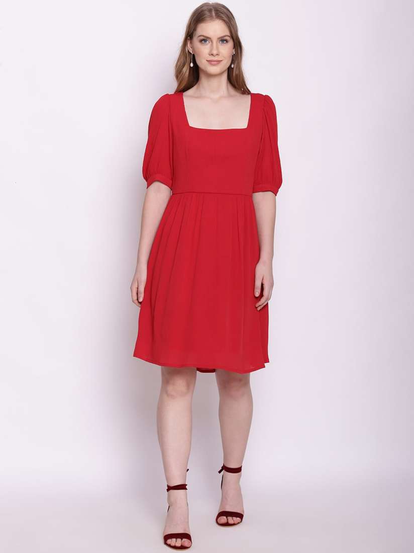Zink london red dress top