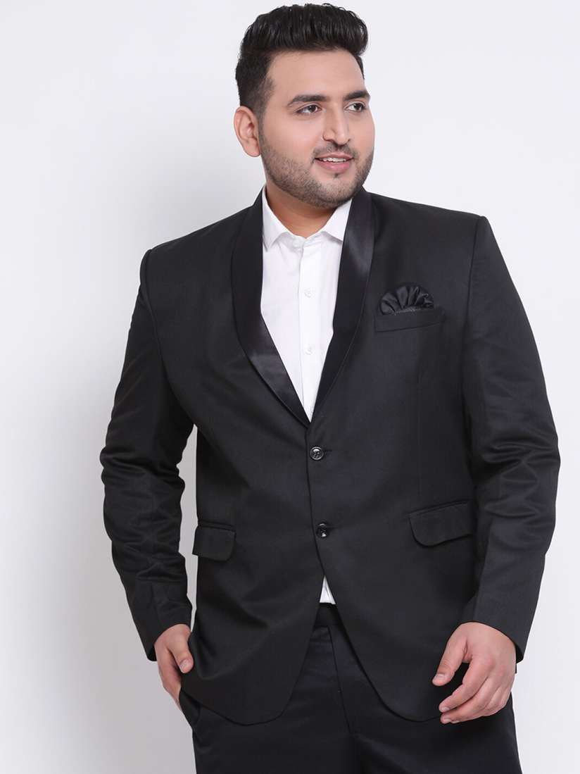 Buy Hangup Men Black Tuxedo Blazer Blazers for Men 14614574 Myntra