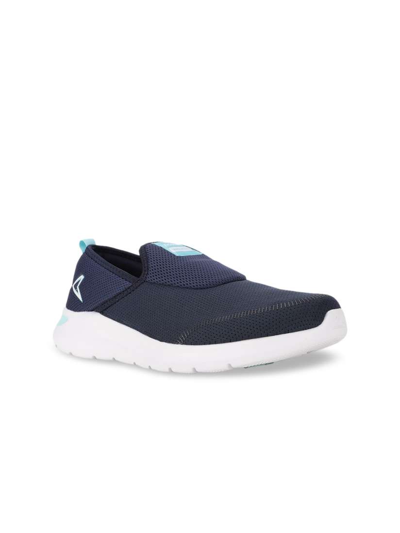 Buy Power Women Blue Woven Design Slip On Sneakers Casual Shoes for Women 14603828 Myntra