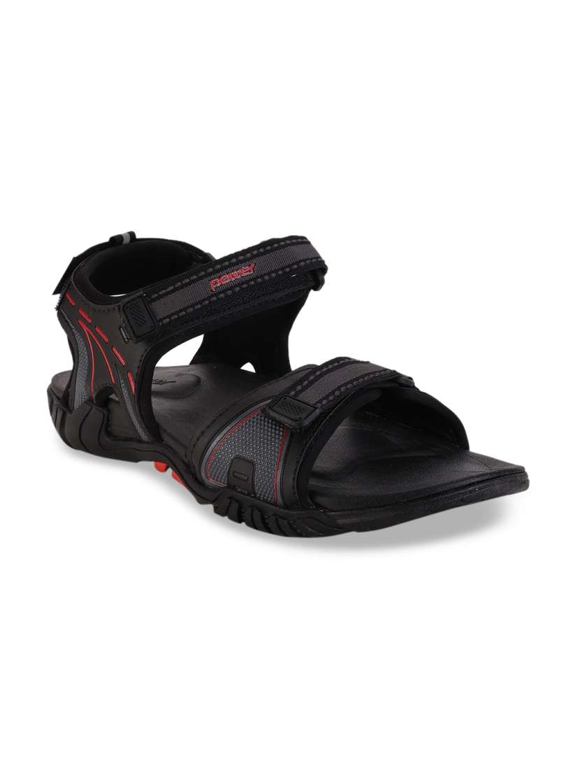Buy Power Men Black Solid Sports Sandals Sandals for Men 14628934 Myntra