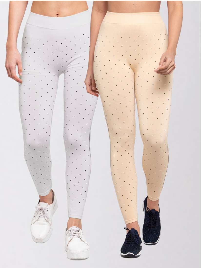 Printed jeggings myntra shop