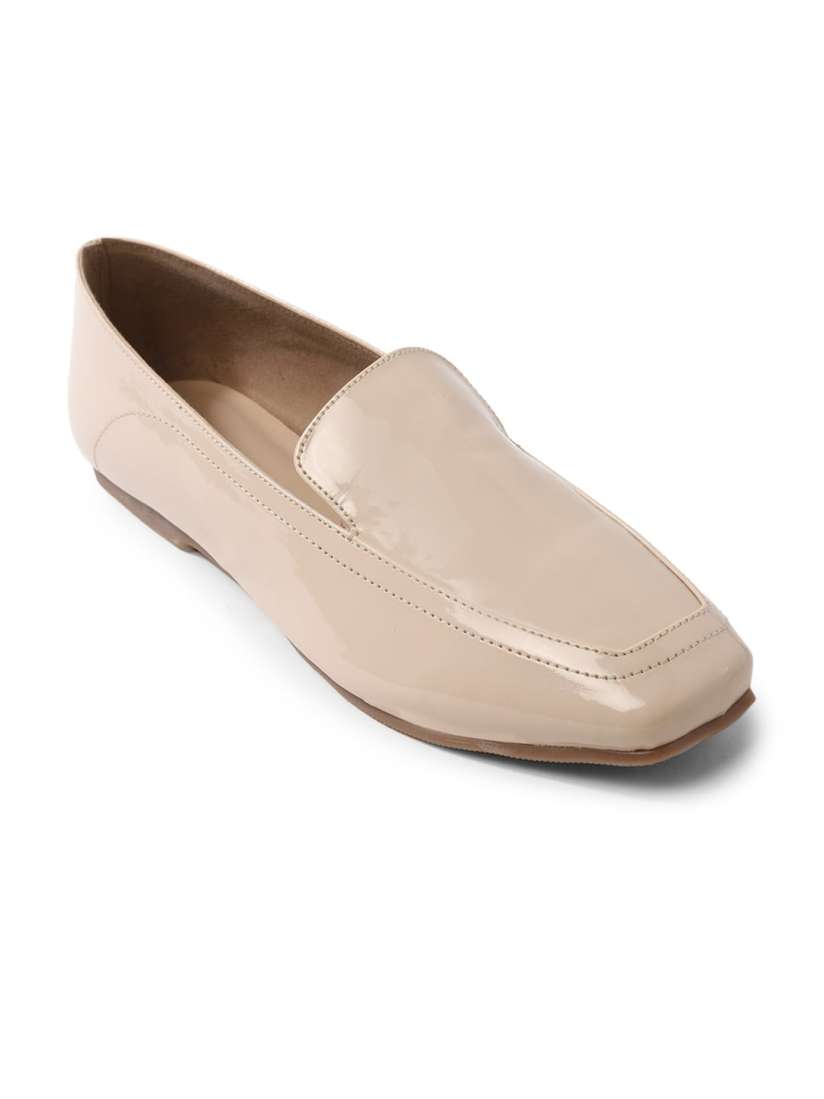Buy FOREVER 21 Women Nude Coloured PU Loafers Casual Shoes for Women 14643494 Myntra