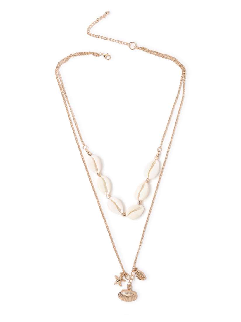 Forever 21 gold necklace clearance