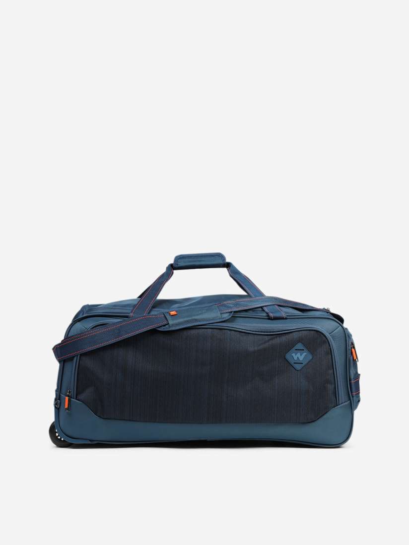 Buy Wildcraft Caster Textured Soft Sided Large Duffel Trolley Bag Trolley Bag for Unisex 14675876 Myntra