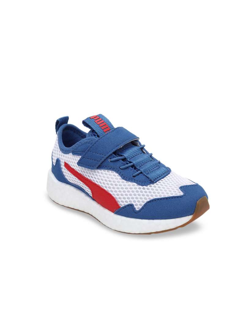 Buy Puma Unisex Kids Blue White Colourblocked NRGY Neko Skim AC SoftFoam Sneakers Casual Shoes for Unisex Kids 14692044 Myntra