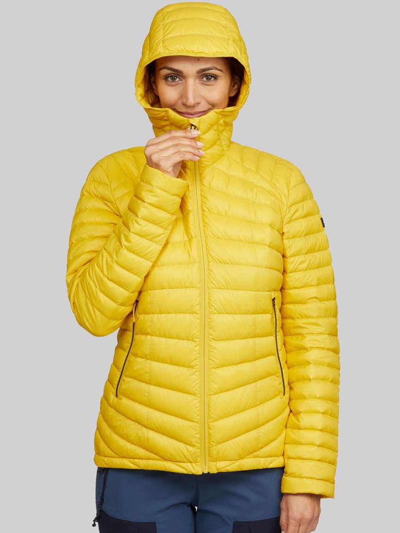 Buy Quechua By Decathlon Women Yellow Trekking Down Padded Jacket Jackets for Women 14464074 Myntra