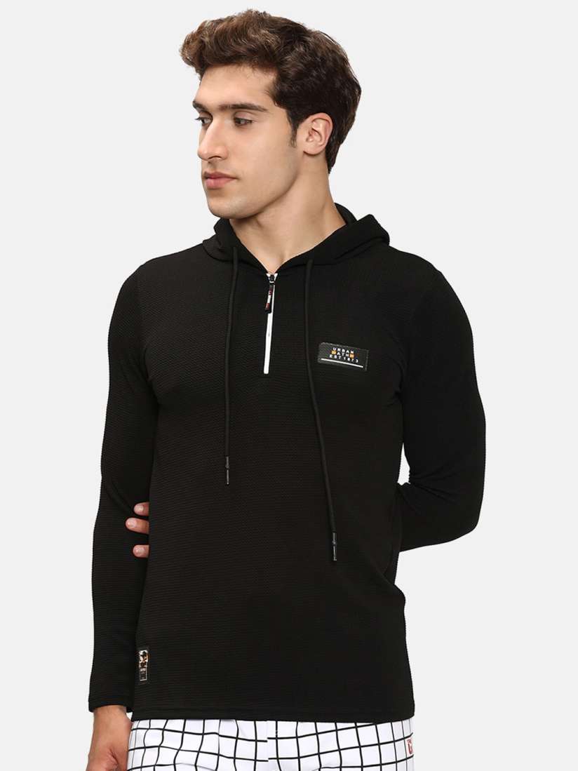 Myntra hooded t shirt deals
