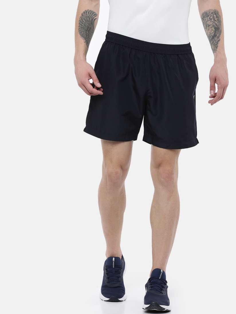 Buy Wildcraft Men Navy Blue Solid Mid Rise Running Sports Shorts Shorts for Men 14713118 Myntra