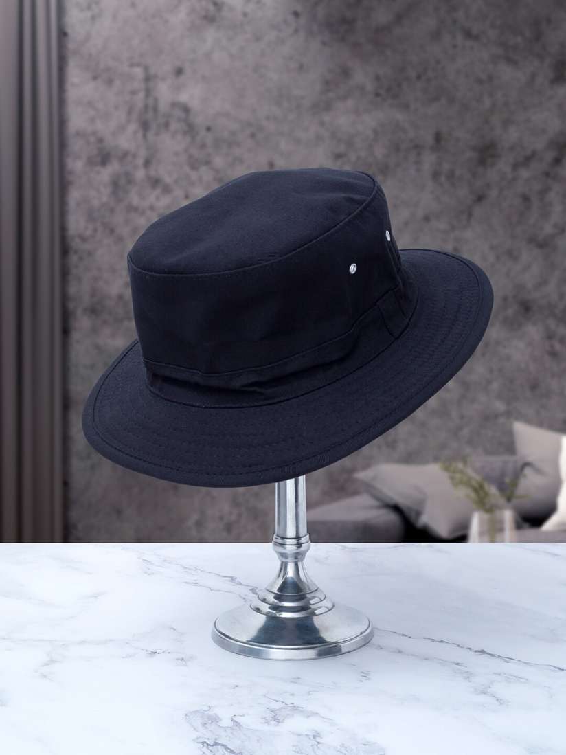 Black round hat mens store