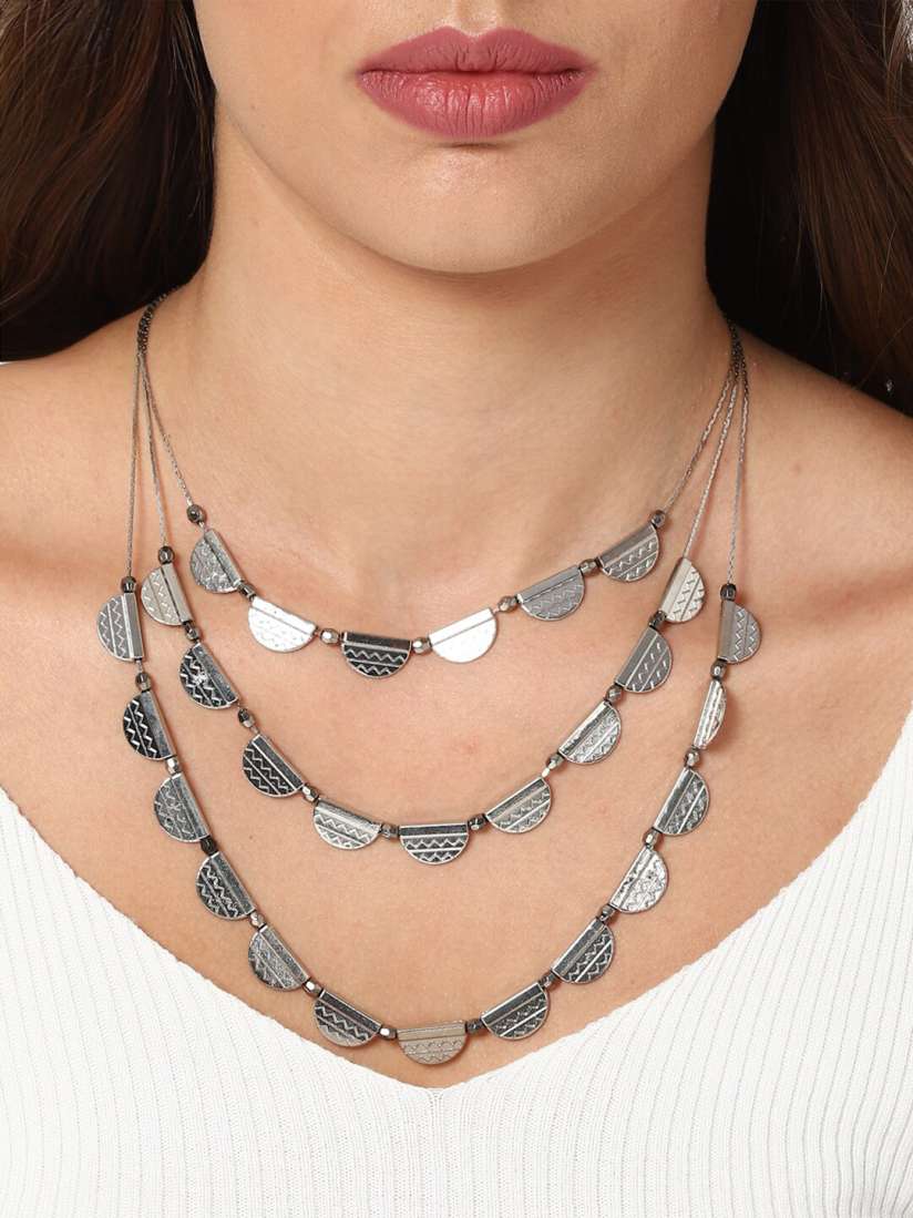 Forever 21 layered necklace hot sale