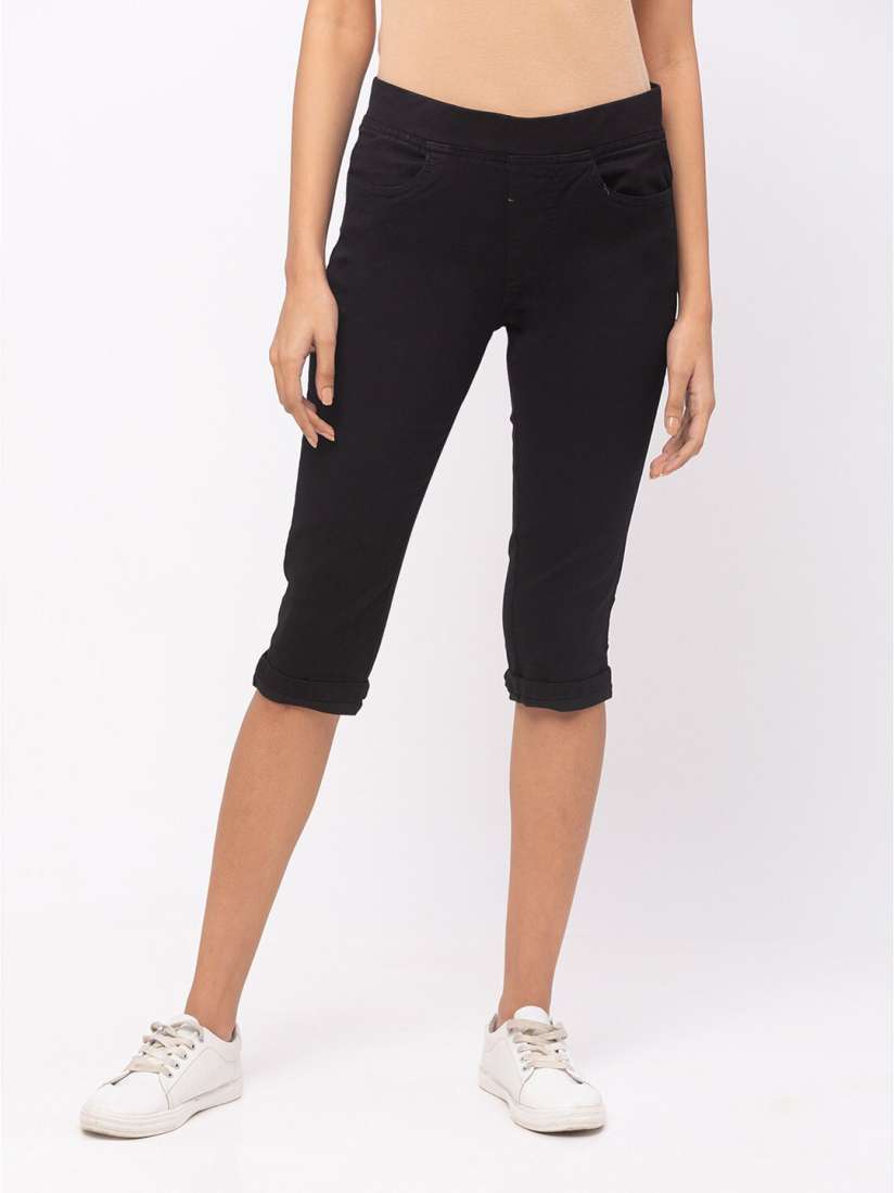 Knee length jeggings online
