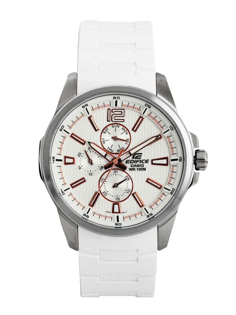 Buy Casio Edifice Women White Analogue Watch ED459 EF 343 7AVDF Watches for Women 251052 Myntra