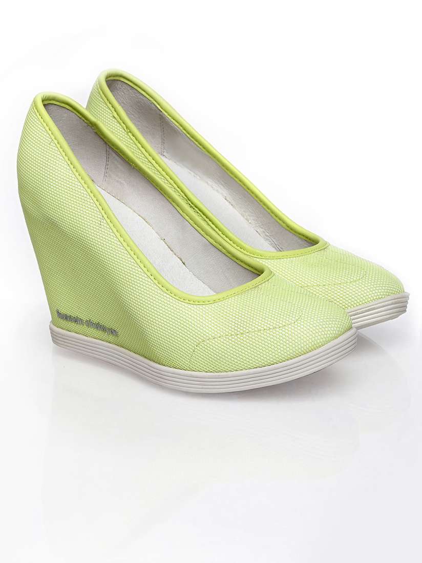 Puma green shoes heels shop