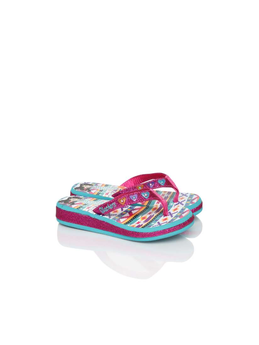 Skechers flip flops girls deals