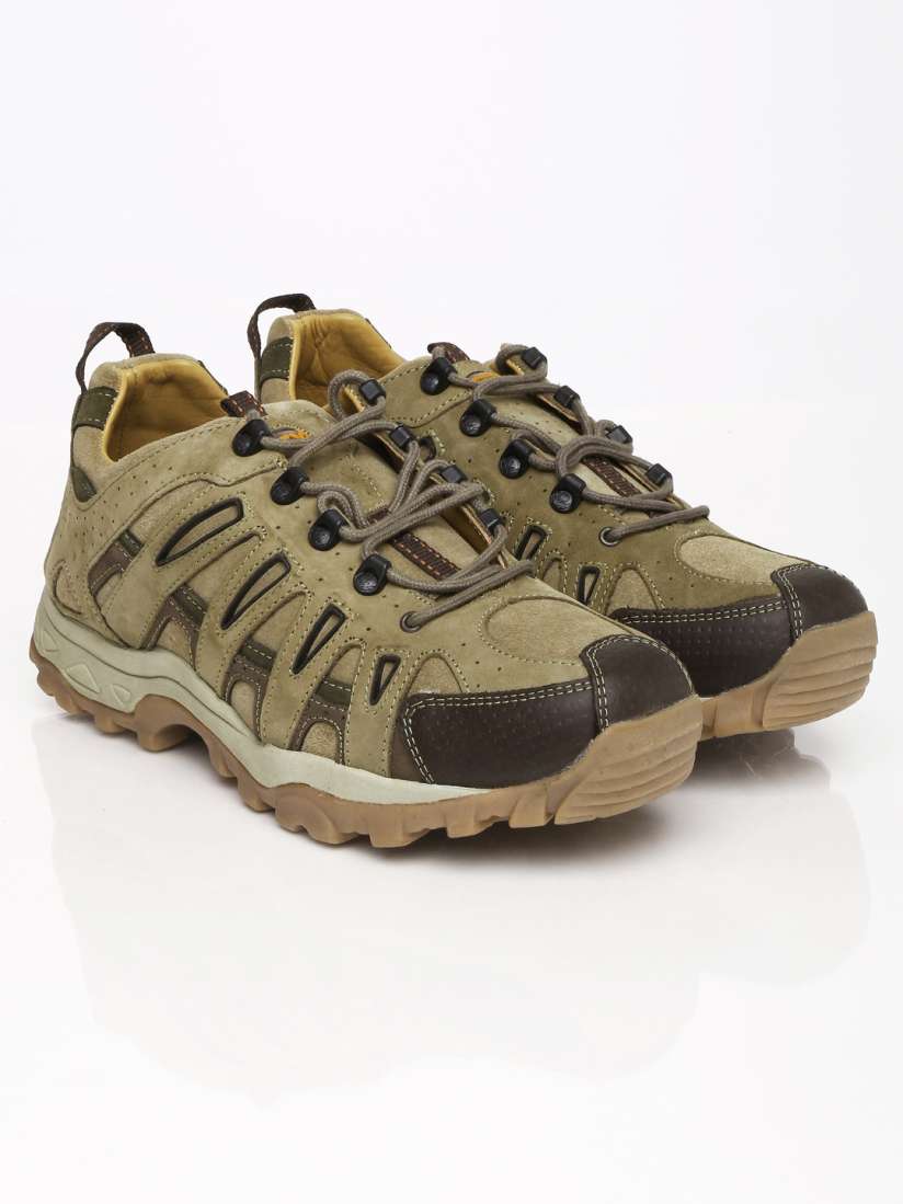 Woodland men's olive green casual shoes hot sale
