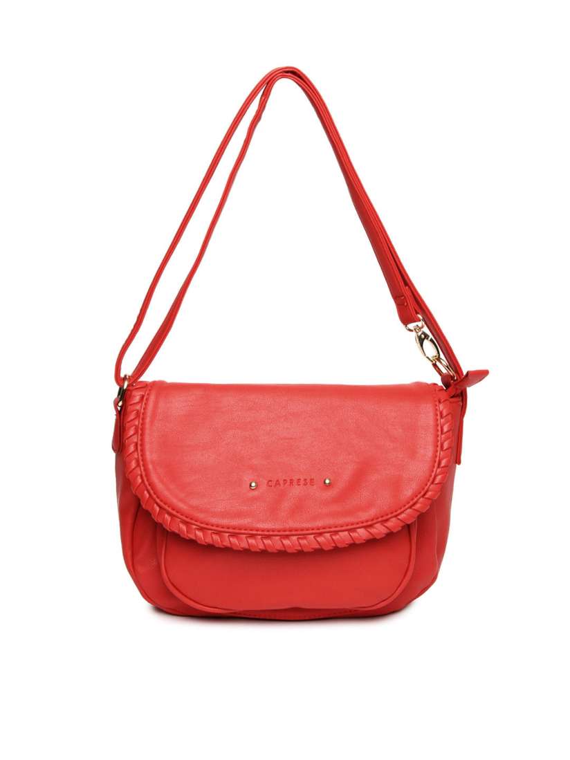 Caprese red sling bag clearance