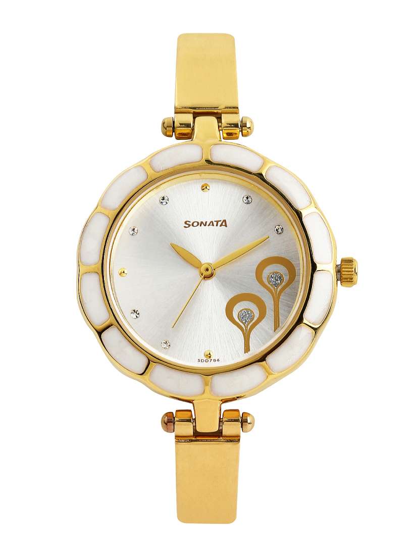 Buy Sonata Sona Sitara Women Silver Toned Dial Watch 8120YM02 Watches for Women 345158 Myntra