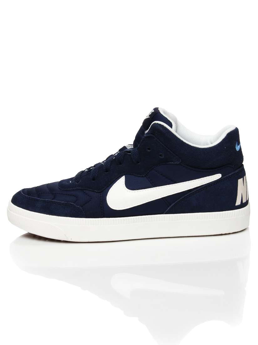 Buy Nike Men Navy Blue Tiempo Trainer Mid NSW Casual Shoes Casual Shoes for Men 355160 Myntra