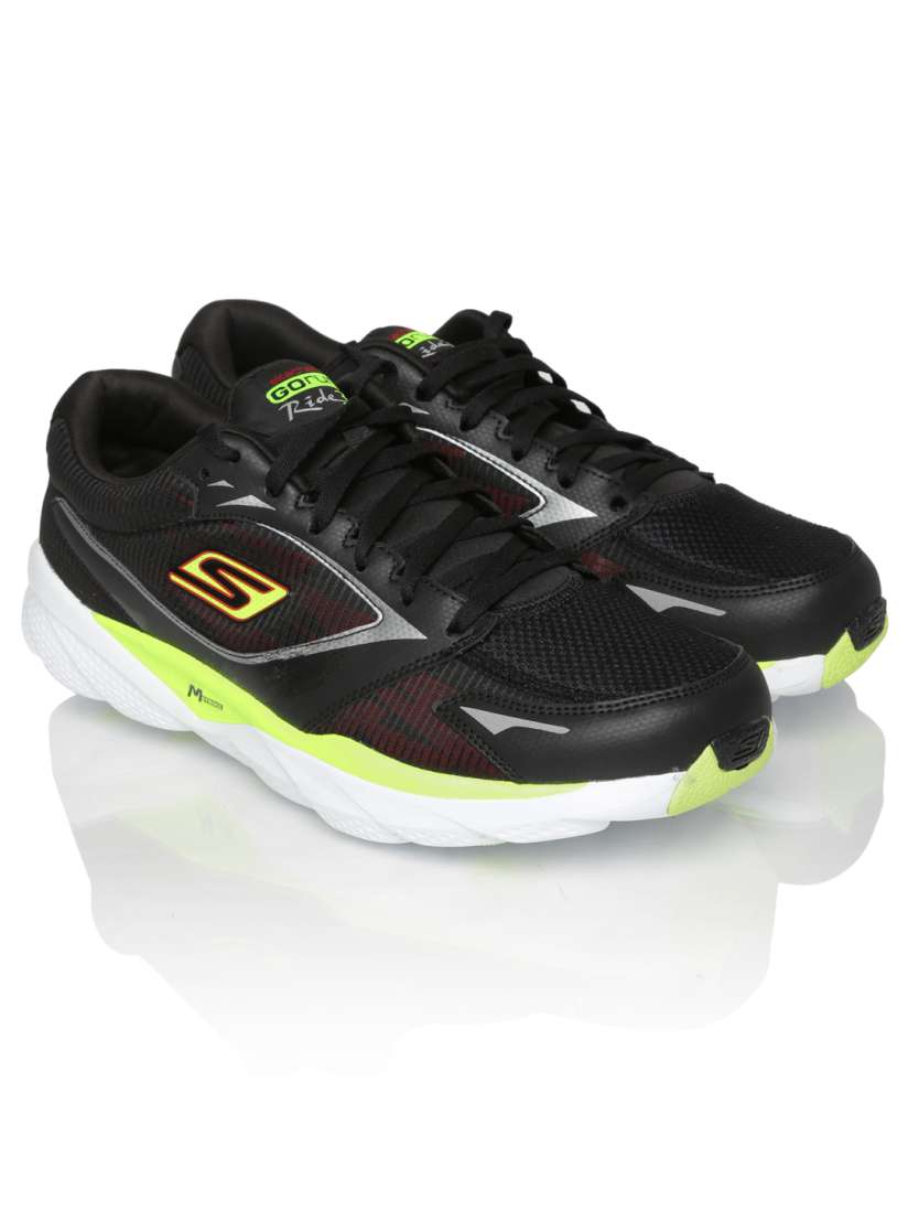 Buy Skechers Men Black Go Run Ride 3 Sports Shoes Sports Shoes for Men 358001 Myntra