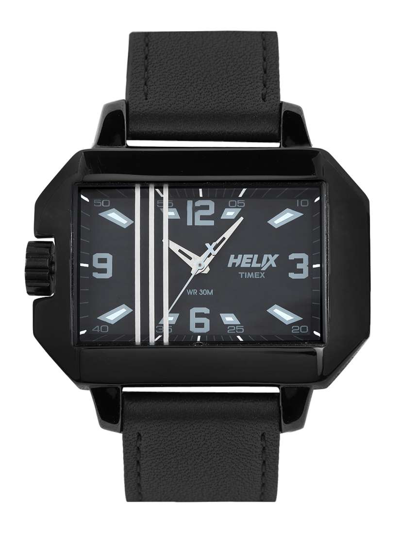 Buy Helix by Timex Men Charcoal Grey Dial Watch 02HG04 P3H Watches for Men 395251 Myntra