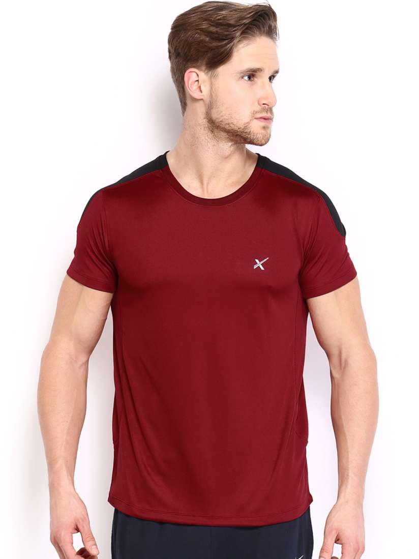 Buy HRX by Hrithik Roshan Men Red Active Pro Gym T shirt Tshirts for Men 400236 Myntra