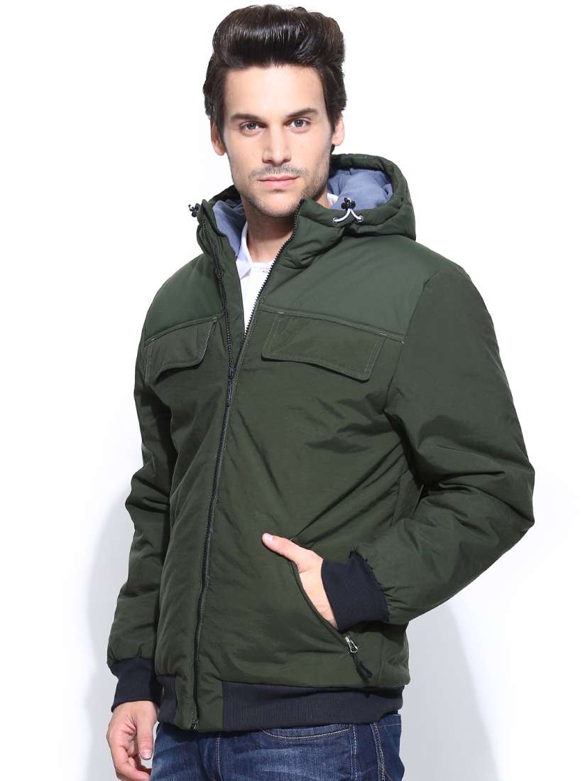 Buy ADIDAS Originals Men Dark Green PRIME HD JT AOP Hooded Jacket Jackets for Men 428248 Myntra