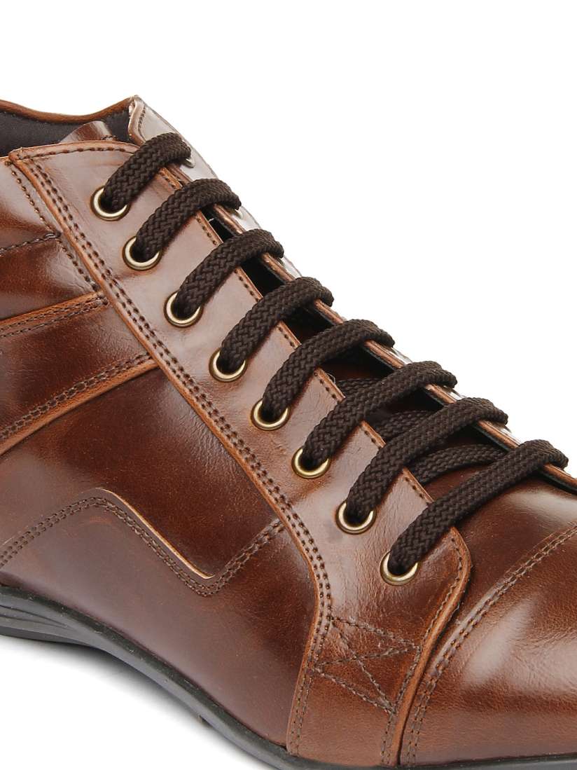Buy Knotty Derby Men Brown Albus Crunch Boots Boots for Men 482250 Myntra