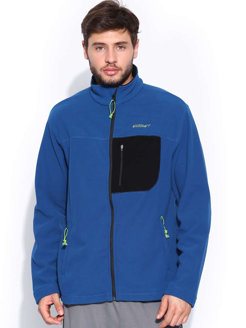 Buy Wildcraft Men Blue Fleece 14 Jacket Jackets for Men 526922 Myntra