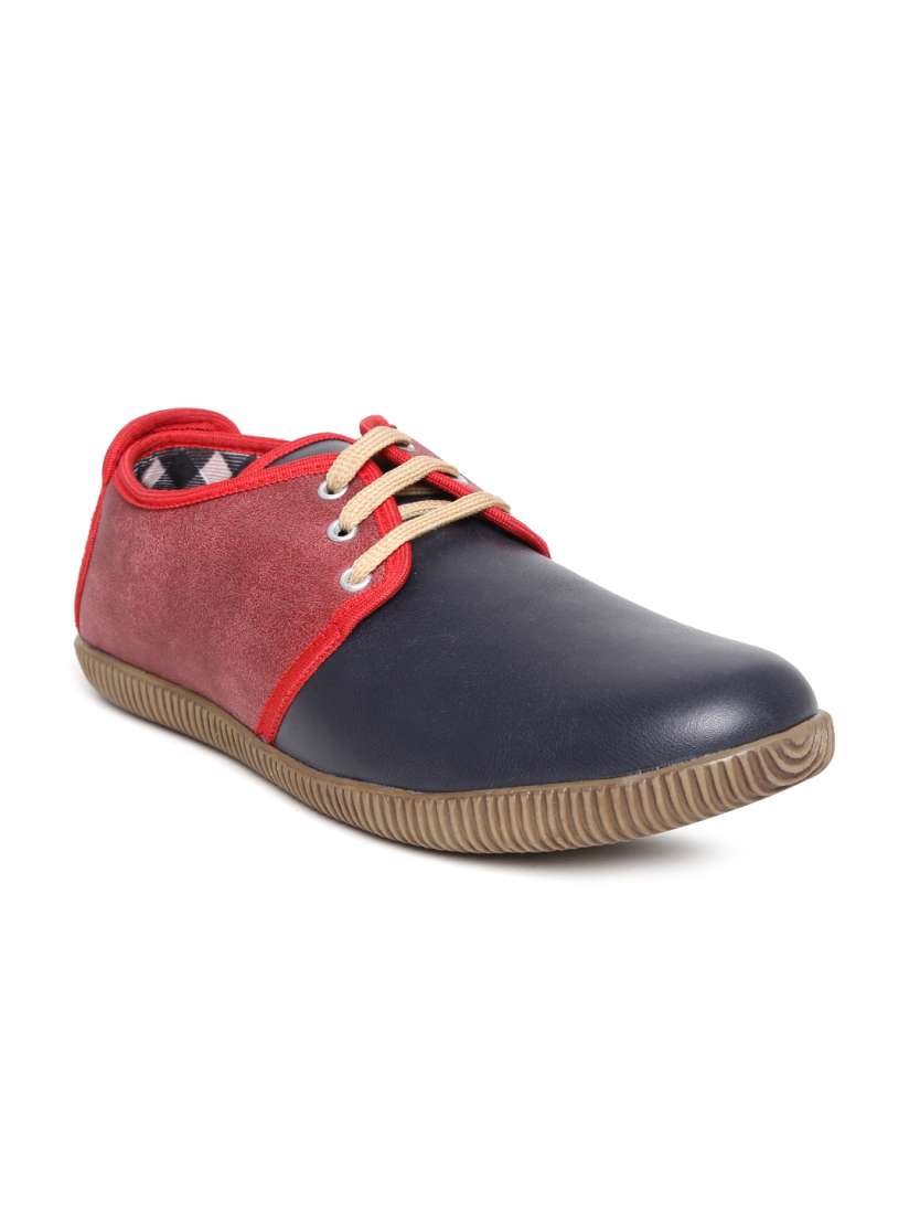 Buy Mancini Men Navy Maroon Casual Shoes Casual Shoes for Men 532236 Myntra