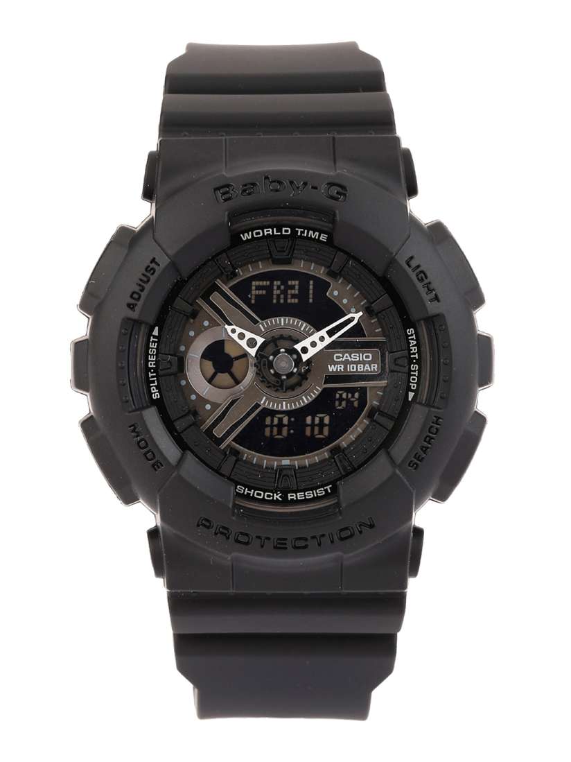 Buy CASIO Women Baby G Black Dial Tandem Series Watch BA 110BC 1ADR BX023 Watches for Women 543093 Myntra