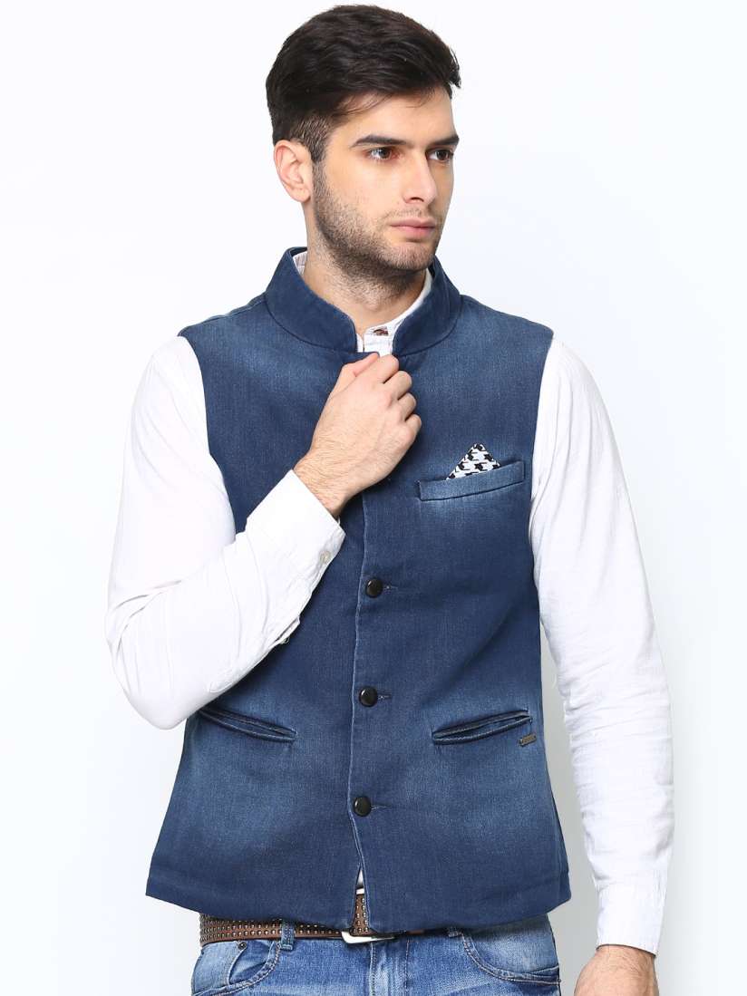 United colors of benetton nehru jacket cheap