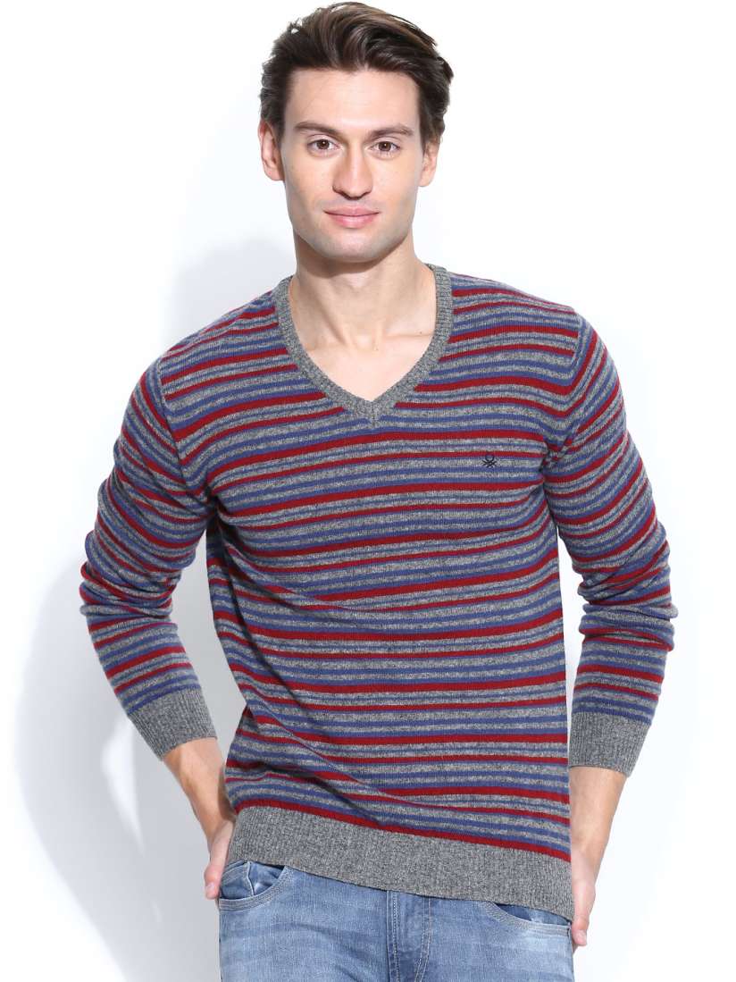 United colors of benetton men's woolen sweater on sale