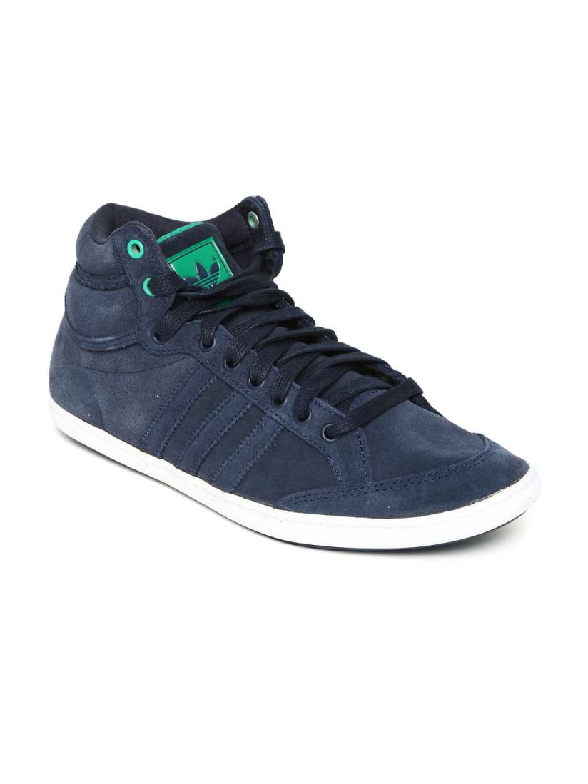 Buy ADIDAS Originals Men Navy Leather Plimcana Mid Casual Shoes Casual Shoes for Men 569919 Myntra