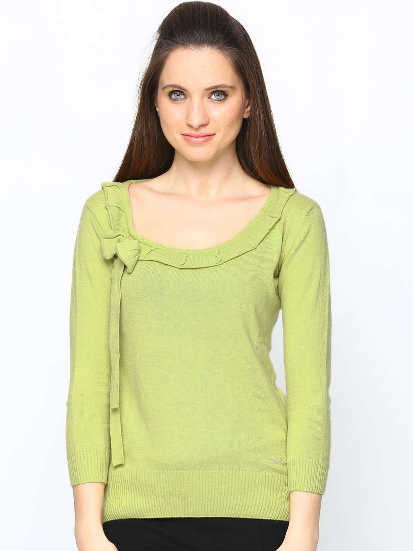 Buy Species Women Lime Green Sweater Sweaters for Women 576722 Myntra