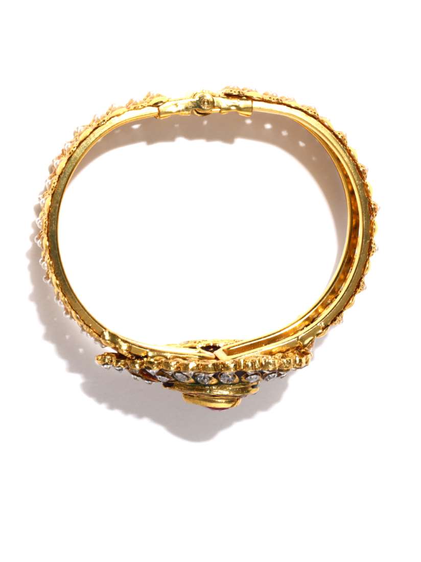 Buy Sukkhi Green Maroon Gold Plated Bracelet Bracelet for Women 583139 Myntra