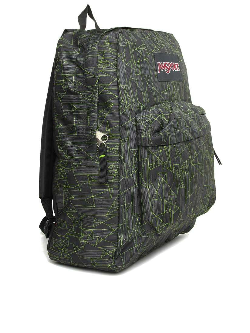 Buy Jansport Unisex Black Neon Green Superbreak Backpack Backpacks for Unisex 600857 Myntra