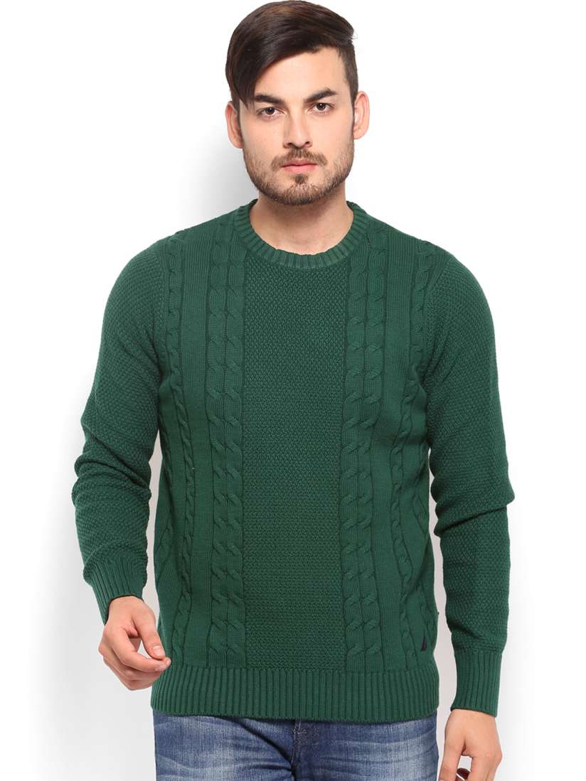 Nautica green sweater outlet