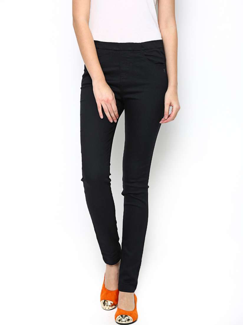 Buy Xpose Black Slim Fit Jeggings Jeggings for Women 633624 Myntra