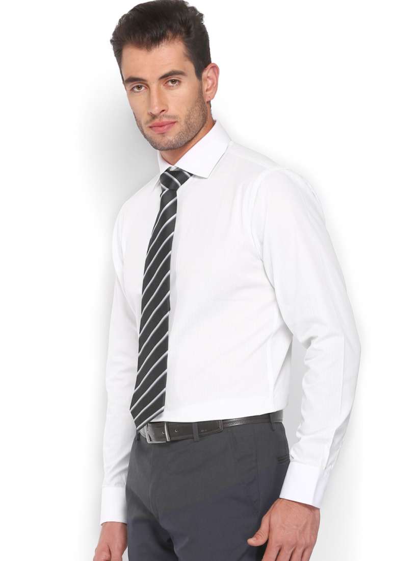 Buy Tie Rack London Men White Slim Fit Formal Shirt with Tie Shirts for Men 650003 Myntra