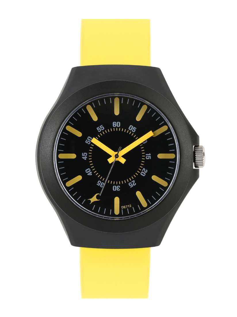 Buy Fastrack Tees Unisex Black Dial Watch 38004PP10J Watches for Unisex Kids 653377 Myntra