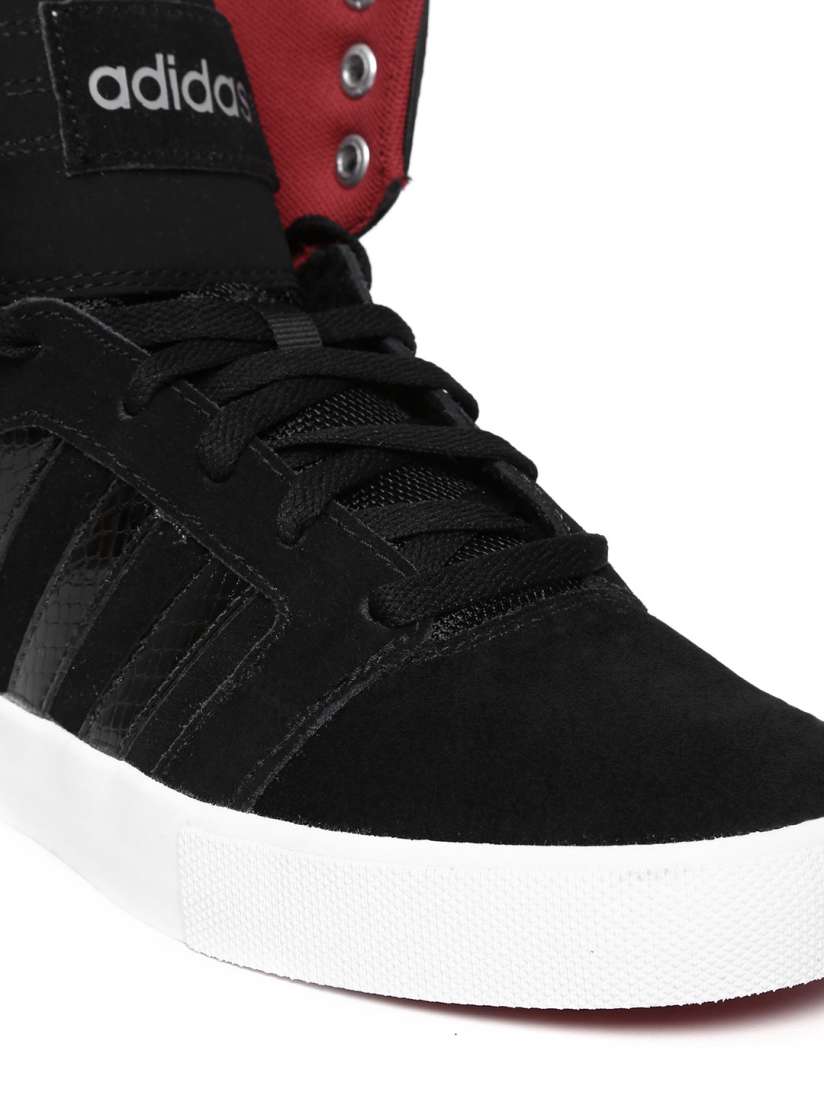 Buy ADIDAS NEO Men Black Hitop Mid Suede Casual Shoes Casual Shoes for Men 655742 Myntra