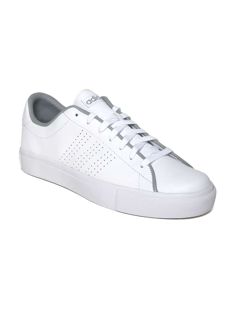 Buy ADIDAS NEO Men White Daily Line Leather Casual Shoes Casual Shoes for Men 655762 Myntra