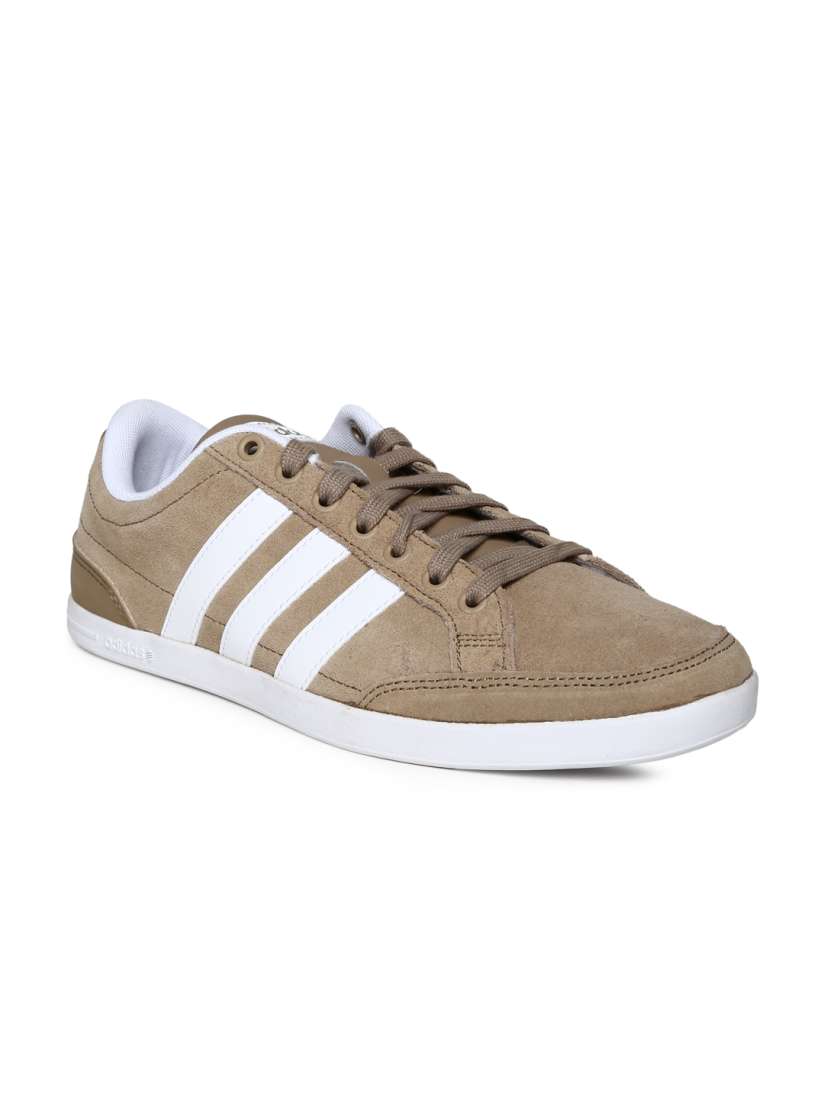 Buy ADIDAS NEO Men Beige Caflaire Suede Casual Shoes Casual Shoes for Men 655776 Myntra