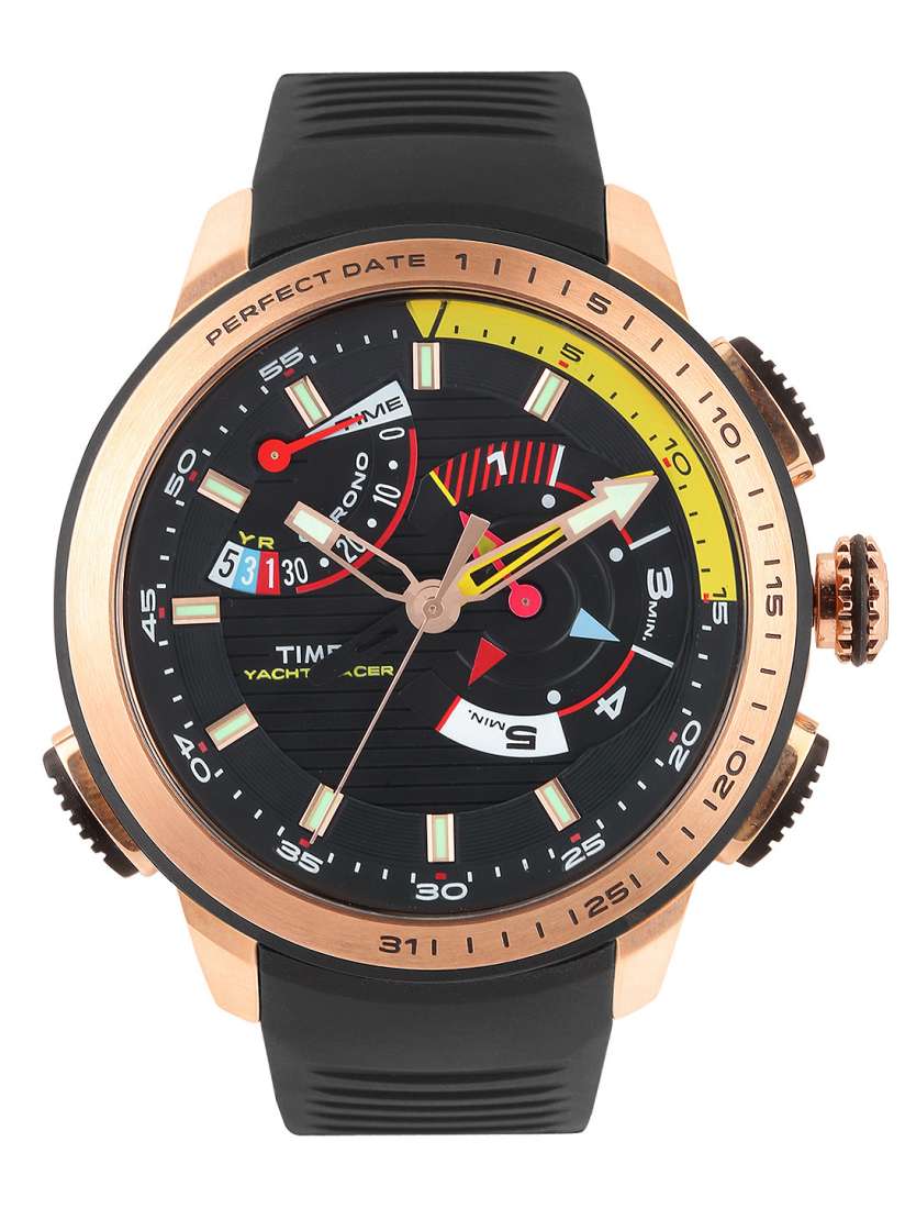 Buy Timex Intelligent Quartz Men Black Dial Yacht Racer Watch TW2P44400 Watches for Men 665095 Myntra