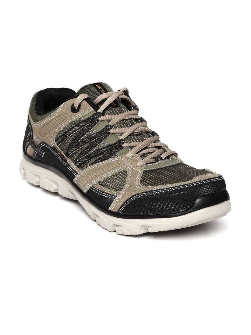Buy Skechers Men Olive Green L Fit Identify Sports Shoes Sports Shoes for Men 675505 Myntra
